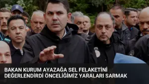 Bakan Kurum Ayazağa Sel Felaketini Değerlendirdi Önceliğimiz Yaraları Sarmak