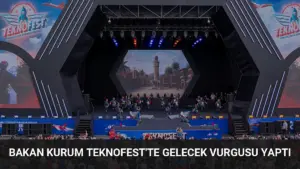 Bakan Kurum TEKNOFEST’te Gelecek Vurgusu Yaptı