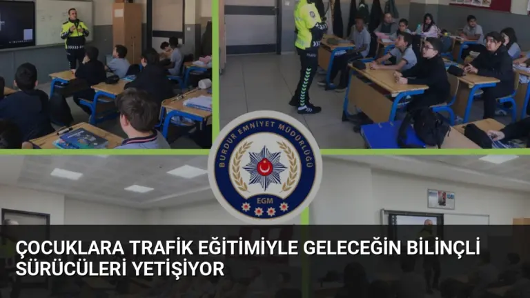 Çocuklara Trafik Eğitimiyle Geleceğin Bilinçli Sürücüleri Yetişiyor