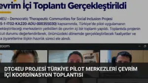 DTC4EU Projesi Türkiye Pilot Merkezleri Çevrim İçi Koordinasyon Toplantısı