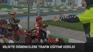 Kilis’te Öğrencilere Trafik Eğitimi Verildi