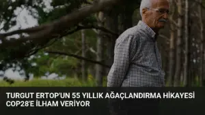 Turgut Ertop’un 55 Yıllık Ağaçlandırma Hikayesi COP28’e İlham Veriyor