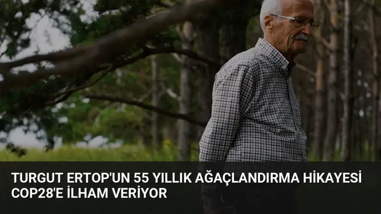 Turgut Ertop’un 55 Yıllık Ağaçlandırma Hikayesi COP28’e İlham Veriyor